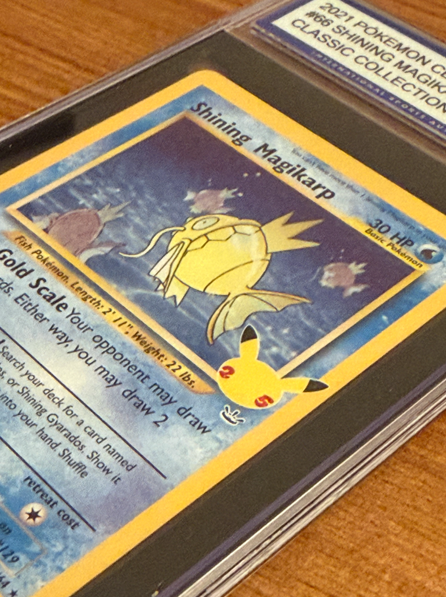 Shining Magikarp 66/64 Celebrations: Classic Collection Holo for