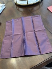 100 Silk Purple Handkerchief