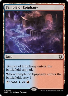 Temple of Epiphany - 387 - NM - Commander: Modern Horizons 3 - MTG