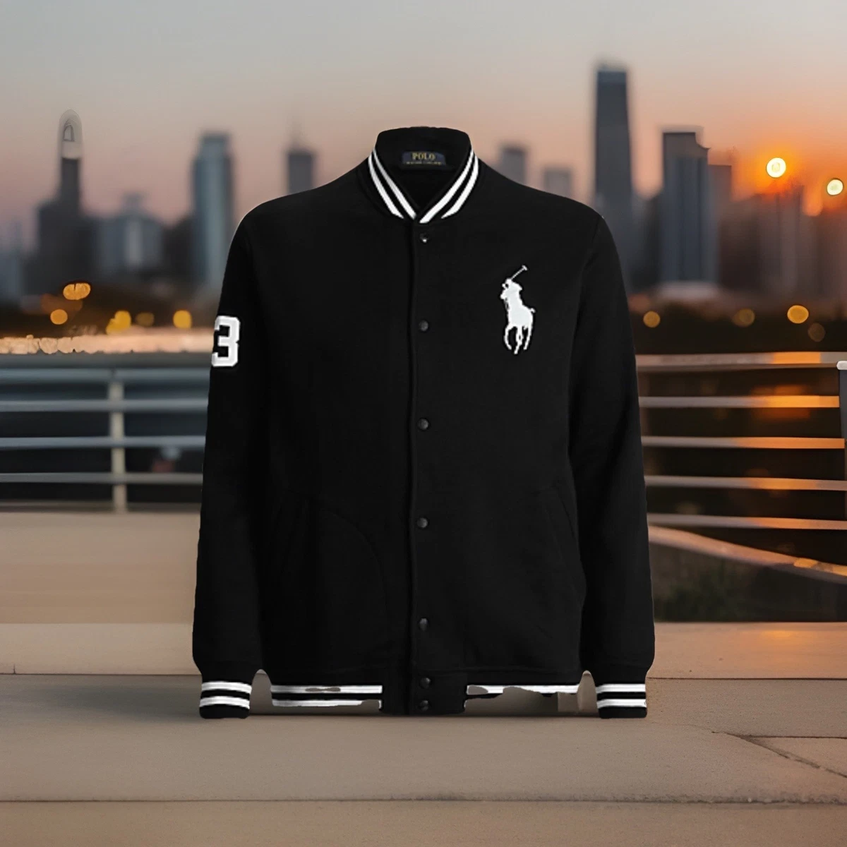 Preços baixos em Jaqueta Colegial Polo Ralph Lauren Casacos
