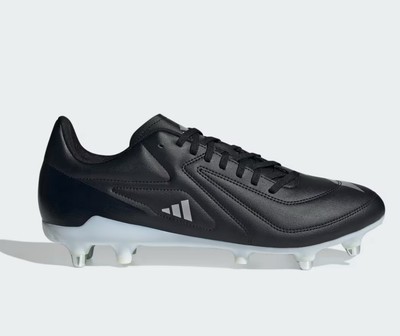 Adidas RS15 Soft Ground Black Rugbyschuhe - Größe 6UK EU39,3 /REFD3