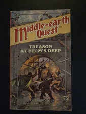 Middle-Earth Quest: Treason at Helm's Deep, 1988 1st Edition, Barrett and Peters