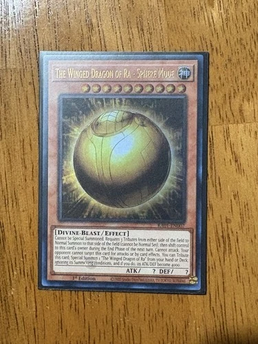 The Winged Dragon Of Ra - Sphere Mode (Ultra Rare - UR) RA01-EN007 1st Edition