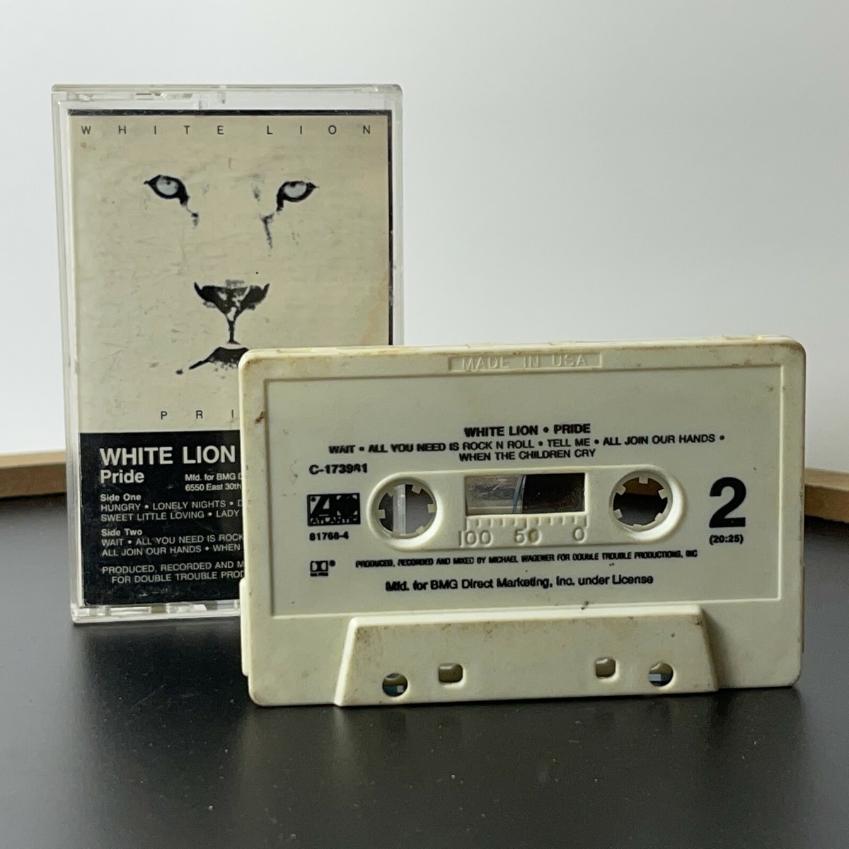 White Lion - Pride (Cassette, Nov-1987, Atlantic (Label