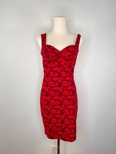 Candie’s - Red Floral Pin-up Dress
