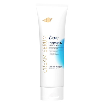 Dove Cream Serum Hyaluronic + Hydration, Niacinamide and Collagen Peptides, 8 Oz
