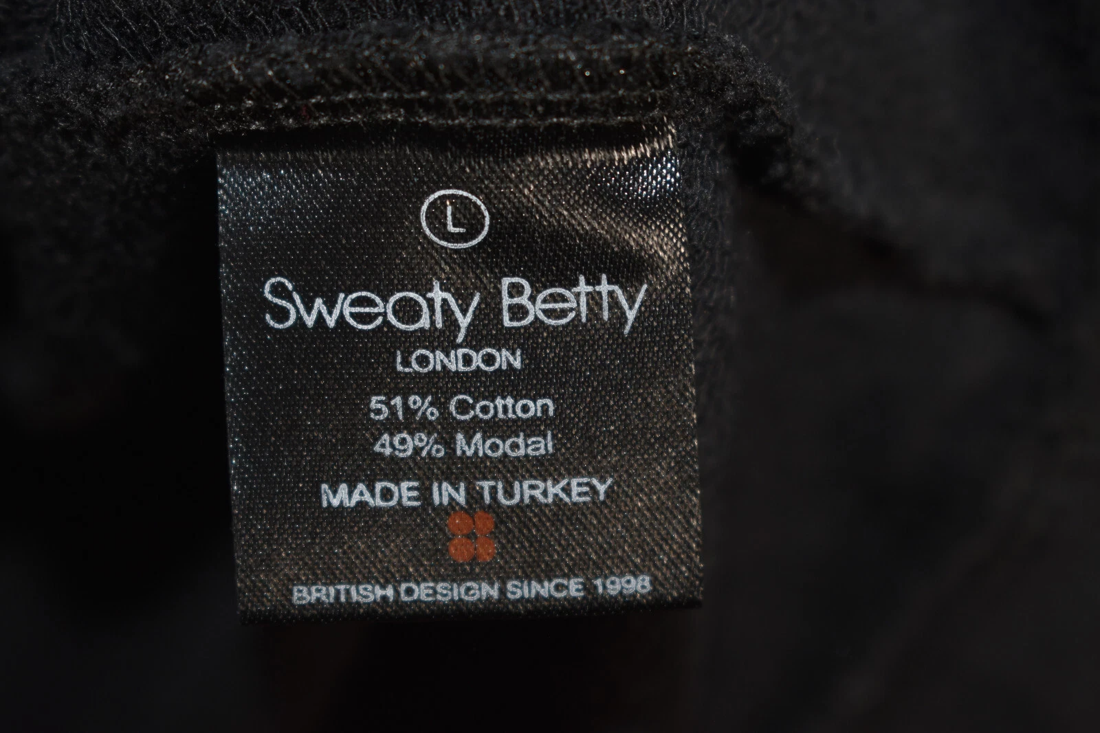 sweaty-betty dolman long sleeve pullover cotton modal sweatshirt