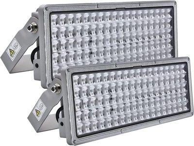 Kekeou 100W LED Flood Light (2 Pack), Outdoor 100W*2-W, 100W*2White 