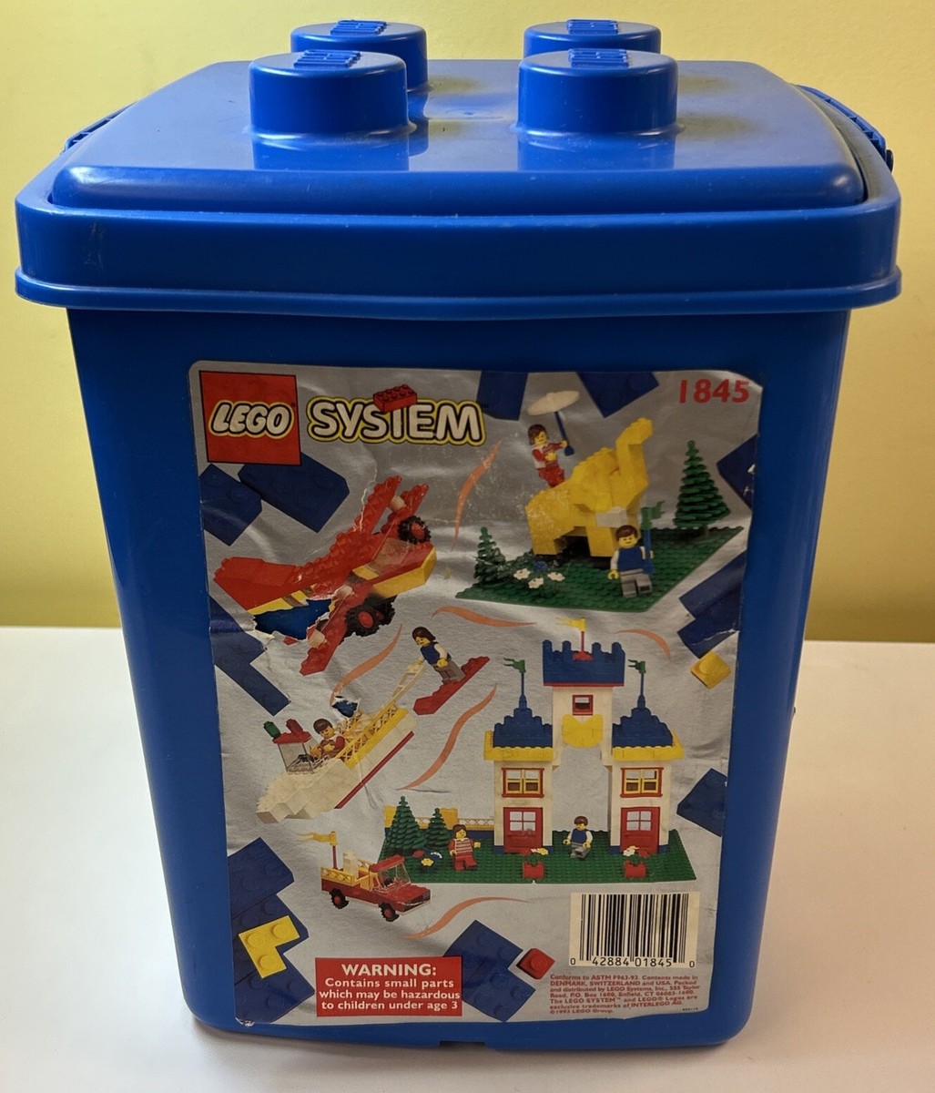 700+ Pieces Vintage 1993 LEGO SYSTEM 1845 20th Anniversary Jackpot
