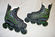 TOUR CODE 9 ROLLER HOCKEY SKATES INLINE SKATES MENS SIZE 8 GREAT SHAPE