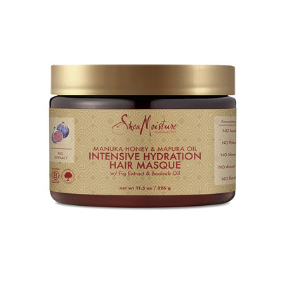 Intensive Hydration Hair Masque Manuka Honey & Mafura Oil for Dry, Damaged Hair 