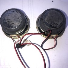 2Pcs 5W 3 Ohm Full-frequency Speaker 52MM 2-inch Small Speaker 52-8105 Round