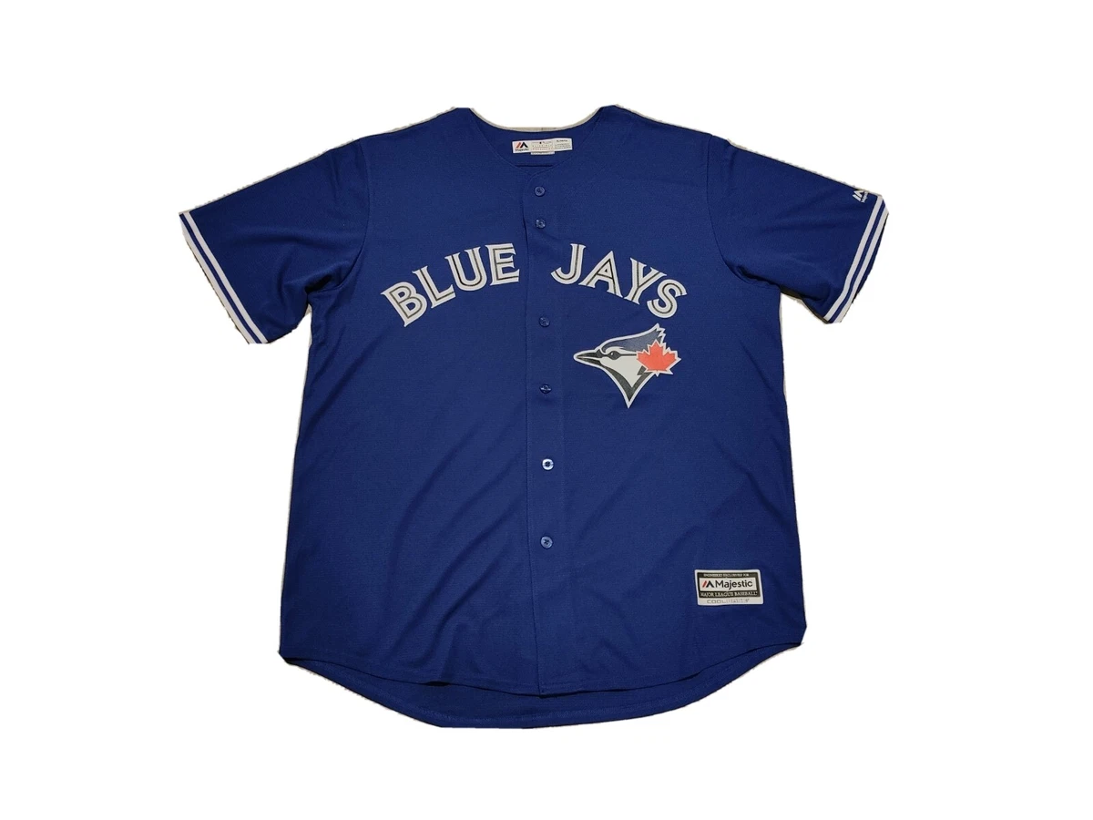 MLB Official MAJESTIC Authentic On-Field Toronto Blue Jays Jersey Size XL