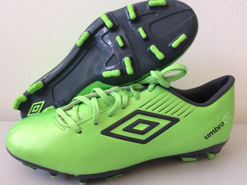 Mens Umbro Football Boots Shoes UK GT II Cup Mens Green 80397U