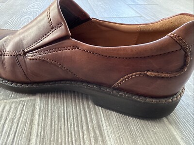 Ecco Holton Apron Toe Slip On Loafer in Amber Color EU 44 US  display picture 3