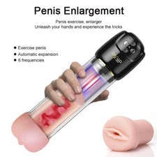 Automatic Electric Male Penis Vacuum Pump ED Enhancement Erectile Penis Enlarger