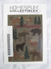 Homespun Collectibles Northwoods Pattern Only