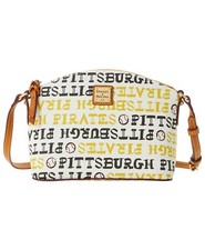 Dooney Bourke Pittsburgh Pirates Crossbody MLB Suki Baseball Shoulder Bag
