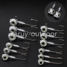 20 Pack Swimbait Jig Head Fishing Hooks For Bass Fisihng 1/8 1/6 1/4 1/3 oz