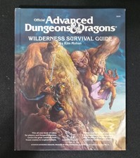 Wilderness Survival Guide - AD&D 1st Edition Player's Handbook TSR  VF Condition