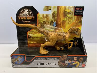 Jurassic World Camp Cretaceous - Velociraptor Savage Strike 4'' Dinosaur Figure