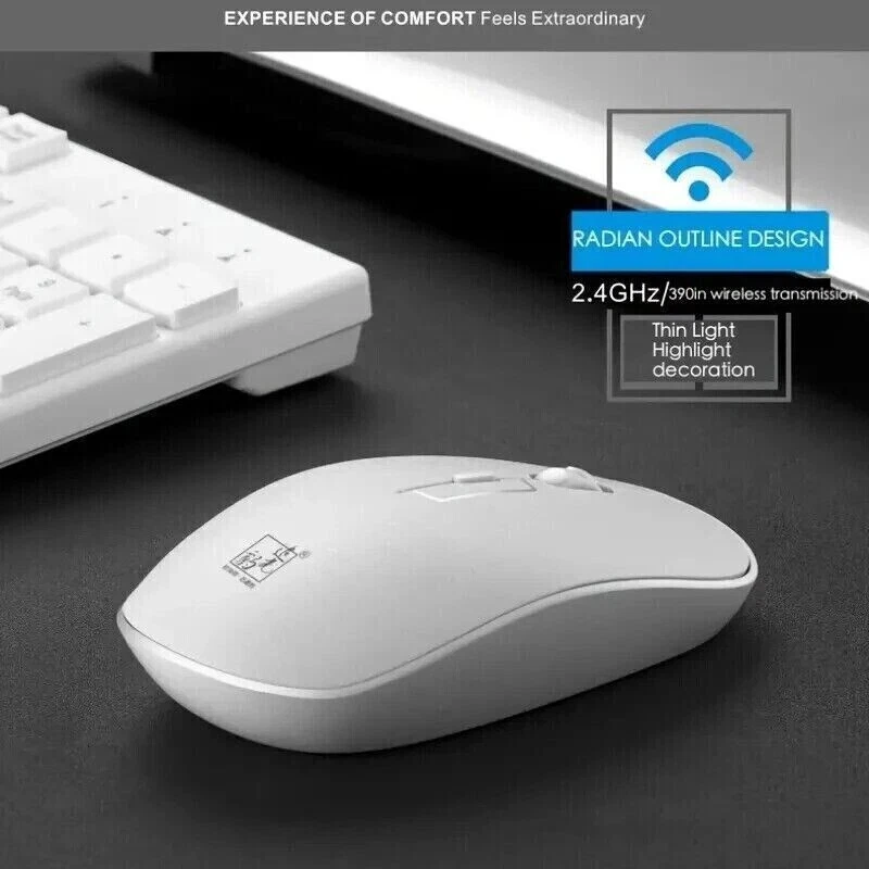 8810 Ergonomic Keyboard Mouse Set, For Windows/Mac/LinuxDPI Switching Comfortab - Image 4 of 4