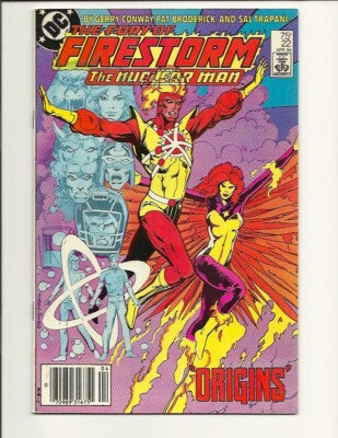 FireStorm The Nuclear Man Vol 1 Issue 22 April 1984 DC Comics 