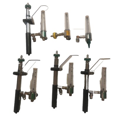 Lot of 6 Ohmeda 50 psi Medical FLowMeters In Good Condition