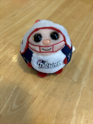 Ty New England Patriots Ball Plush 5 Inch 2013 Stuffed Animal Toy Winner Team