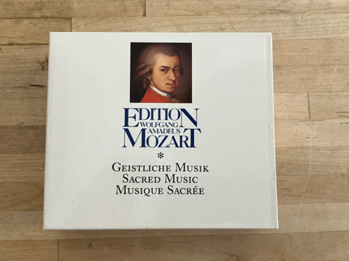 Mozart-Edition: Geistliche Musik 4 CD-BOX DEUTSCHE GRAMMOPHON / PHILIPS - Photo 1 sur 4