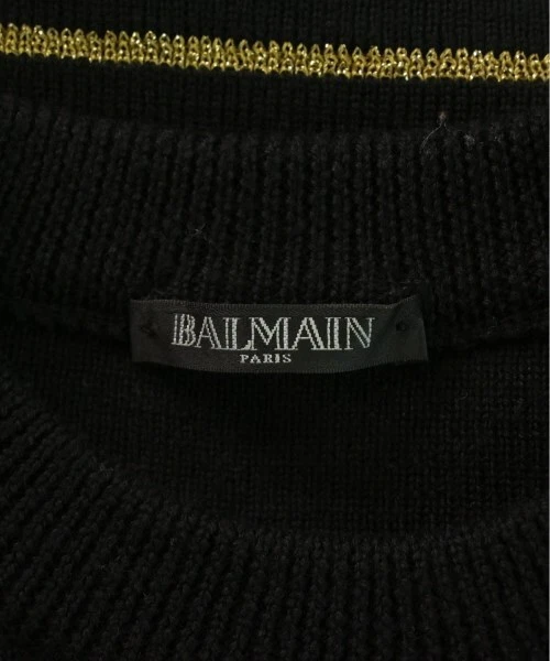 BALMAIN Sweaters BlackxGold(Border) S 2200557000074 - Image 3 of 4