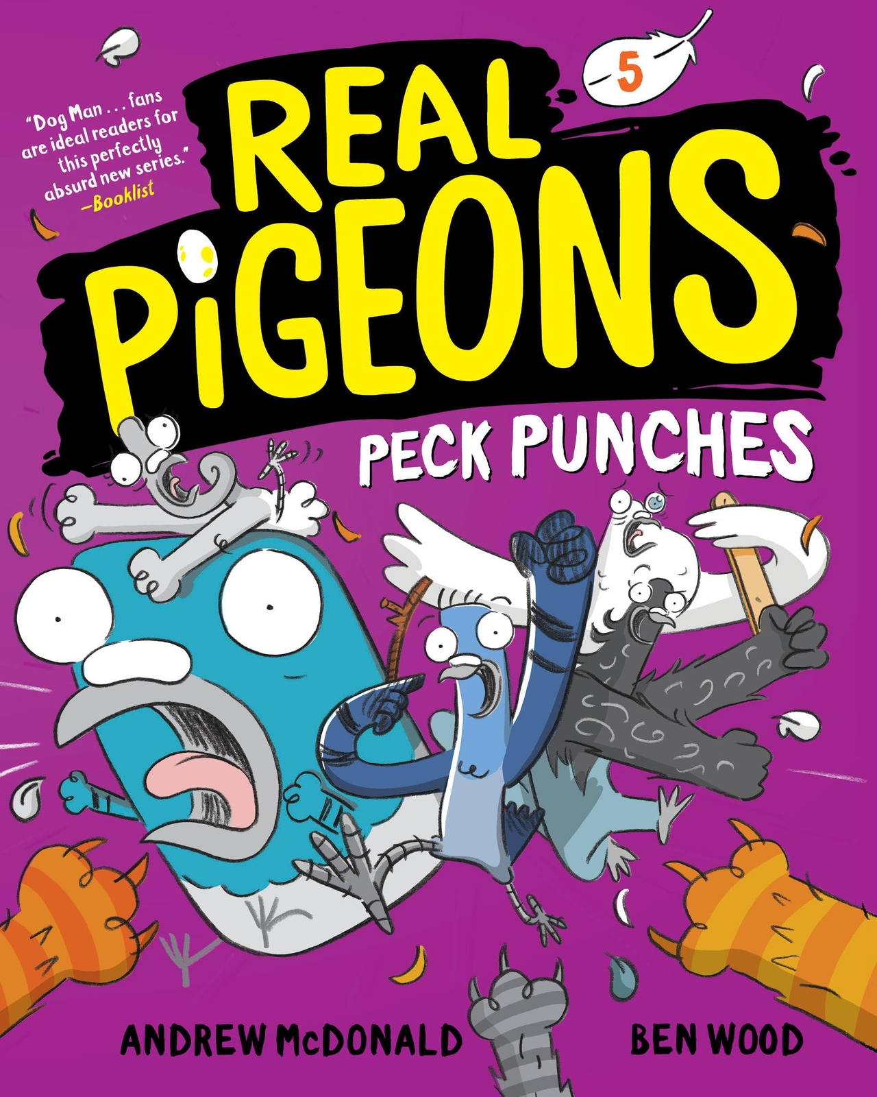 Andrew McDonald Real Pigeons Peck Punches (Book 5) (Tascabile) Real Pigeons