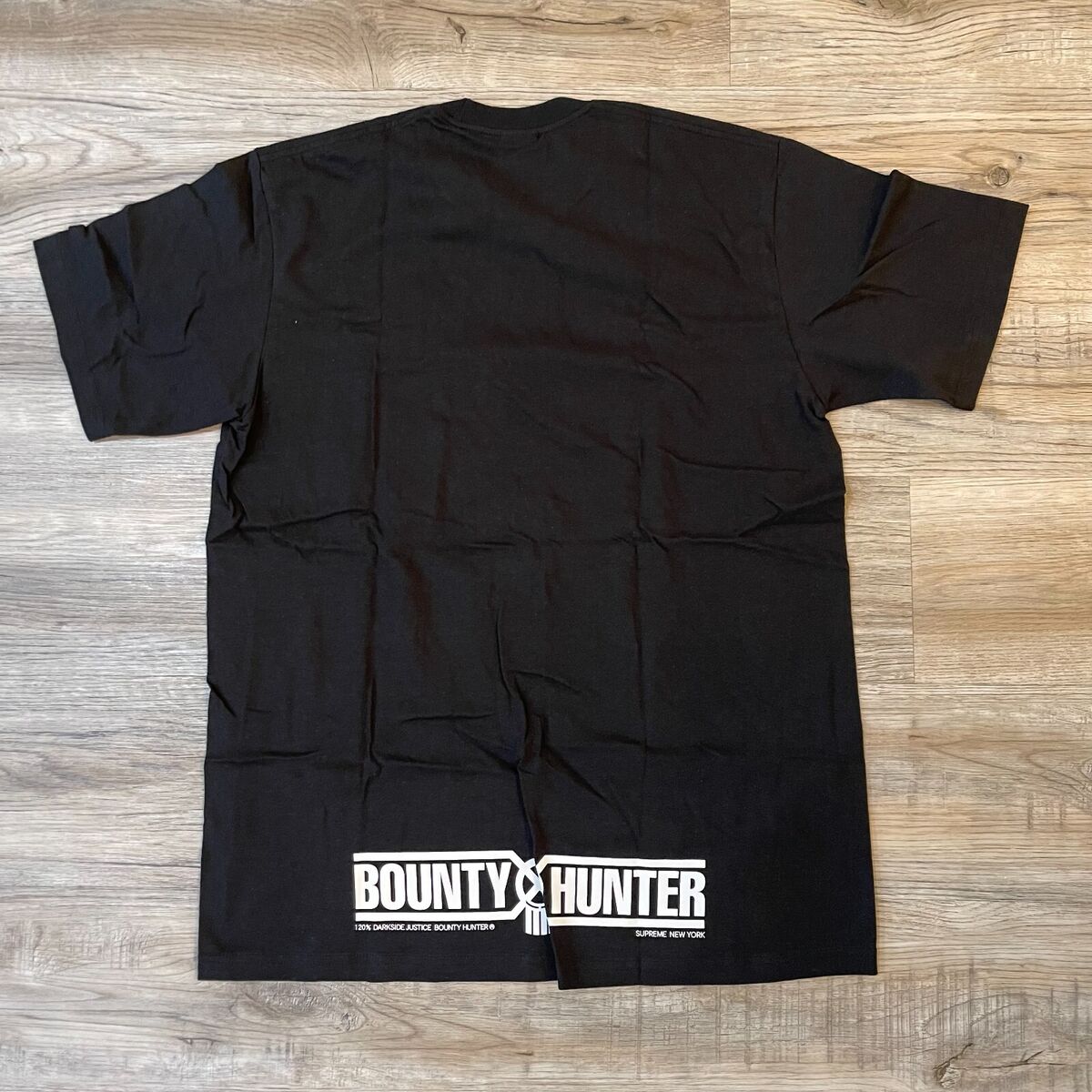 New Supreme x Bounty Hunter Wolf Tee T-Shirt Black Fall New Supreme x Bounty Hunter Wolf Tee T-Shirt Black Fall