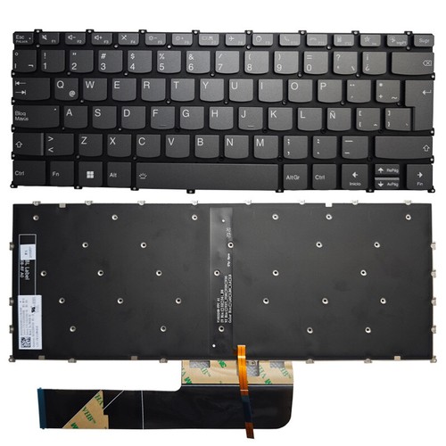 Latin Spanish Keyboard FOR Lenovo ideapad V14 G2 ALC -ITL -IJL ThinkBook 14 G4 - 第 1/4 張圖片