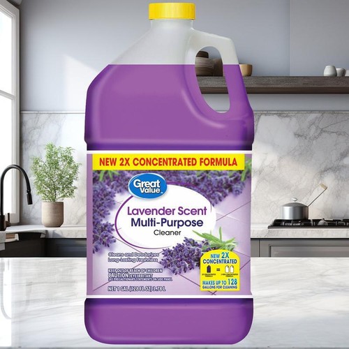 Lavender Scent Multi Purpose Cleaner 128oz Concentrated Degreaser Indoor Outdoor - Picture 3 of 6