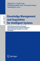 Knowledge Management And Acquisition For Intelligent Systems Byeong-Ho Kang
