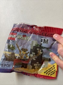 Lego System 1492 Battle Cove Poly bag Only - Damaged  - No Pieces