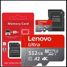 512GB Micro SD Card Class 10 A2 U1 Memory Card for Camera Phone with Adapter