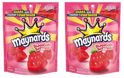 Maynards, Swedish Berries Gummy Candy, Sharing Size, 315g (2 Pack)