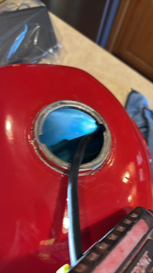 1984 Honda ATC 200 ES tanque de gasolina tanque de combustível 218 - Imagem 4 de 4