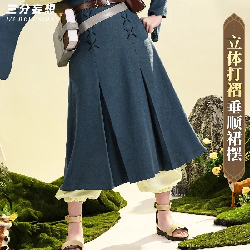 Delicious in Dungeon Anime Periférico Marcille Juegos con disfraces Halloween Disfraz Traje Foto 4 de 4