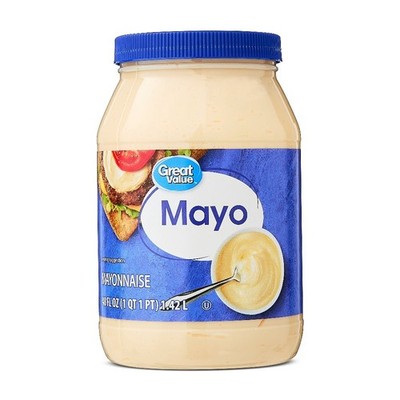 Mayonnaise Creamy Spread Condiment 48 fl oz Large Size Jar
