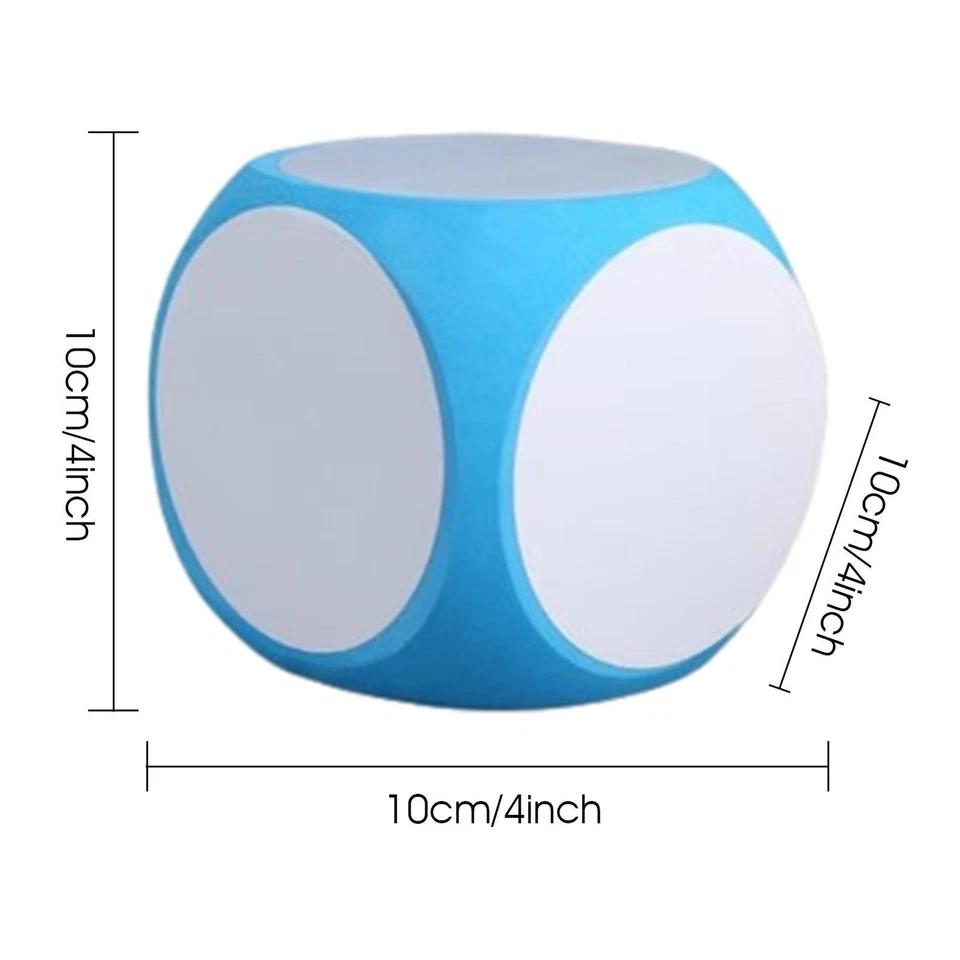 Leere Würfel schreiben auf Story Dice Activity Dice Kinderspielspielzeug Klasse - Bild 2 von 4