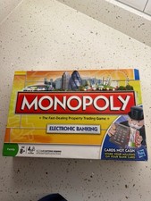 MONOPOLY : Electronic Banking London Rare Edition complete & working electronics