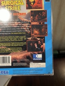 Surgical Strike-Sega CD - Complete CIB - W/Manual, Case & Game