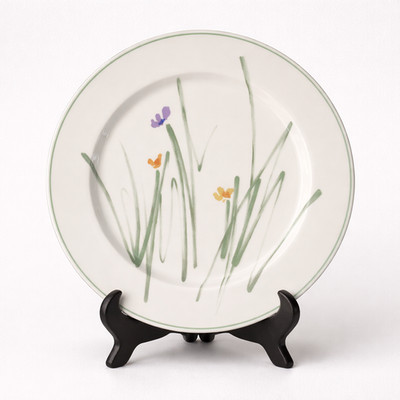 Studio Nova Mikasa Bob Van Allen Sketch Book Serving Platter 12'' Chop Plate Dish