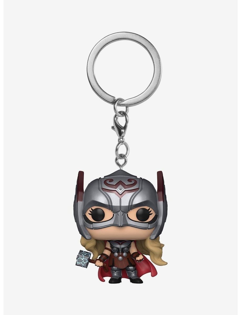 Funko Pop Keychain! Thor Love and Thunder - Mighty Thor