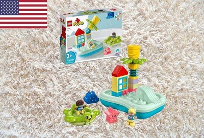 LEGO DUPLO Town Water Park 10989 Educational Building Bath Toy Set NEW!