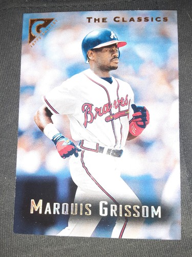1996 Topps Gallery Marquis Grissom #7 card