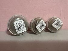 NEW Lot Of 3 Vintage Nylon Knee High Stockings In Clear Plastic Ball Containers